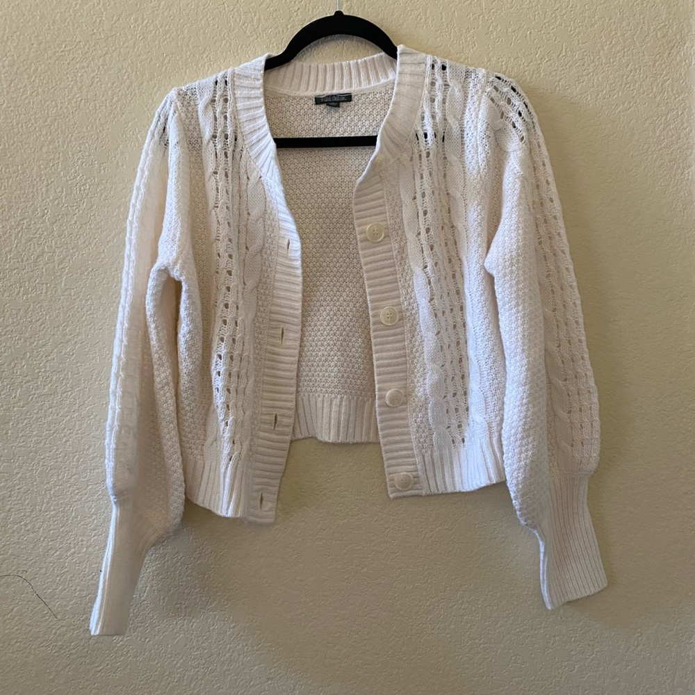 White Cardigan